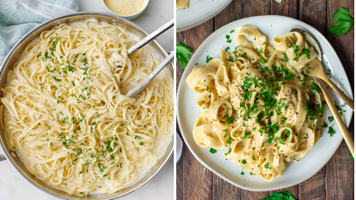 6 Easy Steps to Prepare Veg Alfredo Pasta for Christmas Eve