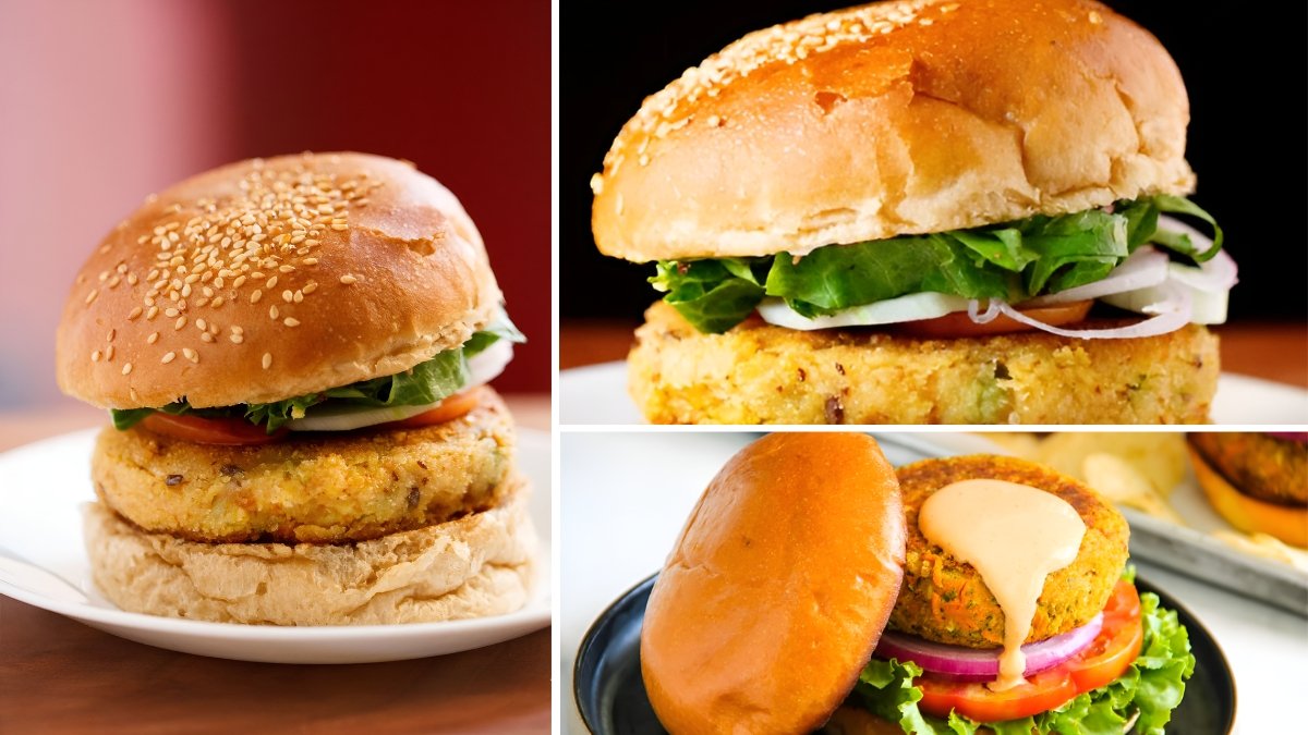 How to Prepare a Veg Burger with Indian Flavors in 6 Simple Steps