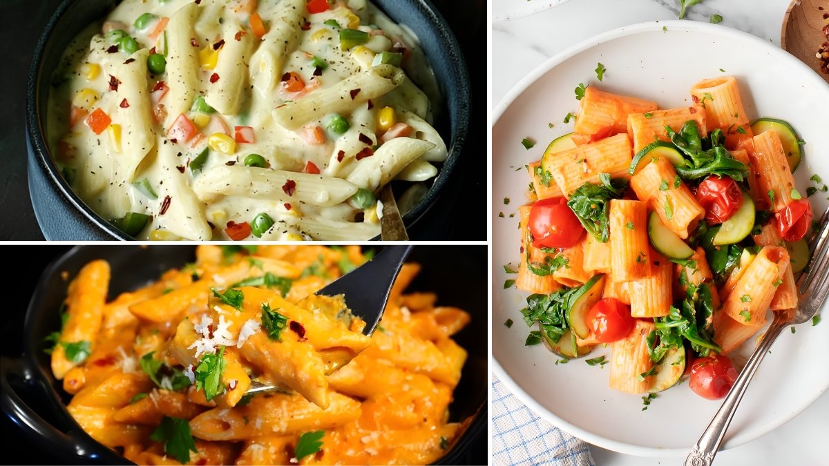 How to Make Rich & Creamy Veg Pasta in Just 6 Easy Steps