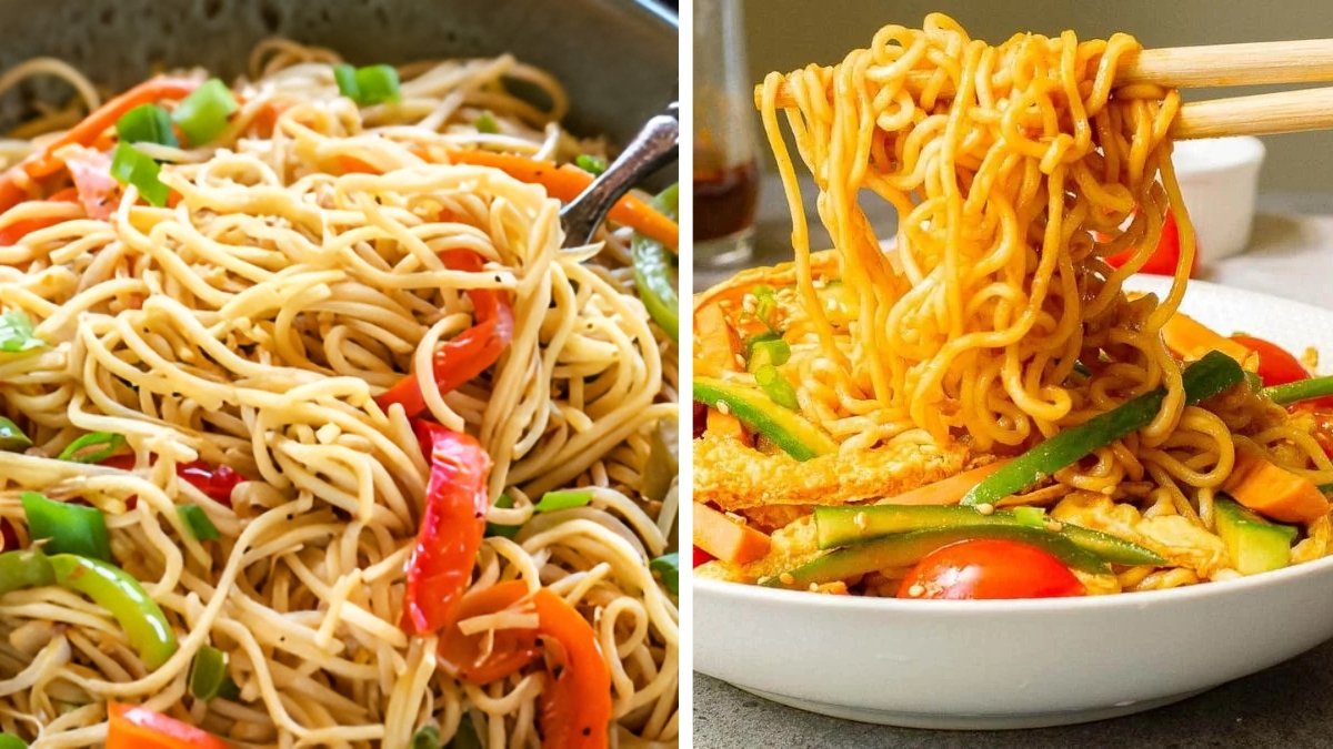 7 Easy Steps to Make Christmas Veg Chilli Garlic Noodles at Home