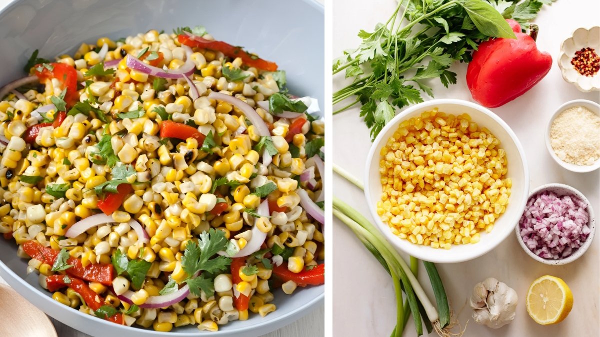 How to Make Spicy Corn and Bell Pepper Salad in 7 Simple Steps