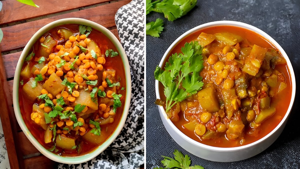 How to Cook Lauki Chana Dal Without Oil in 6 Easy Steps